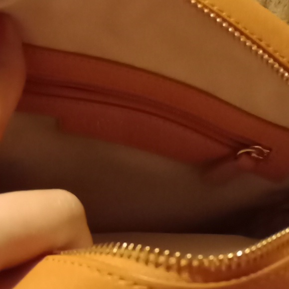 LC Lauren Conrad Lydia Round Crossbody Mini Bag, Med Yellow - Picture 4 of 5